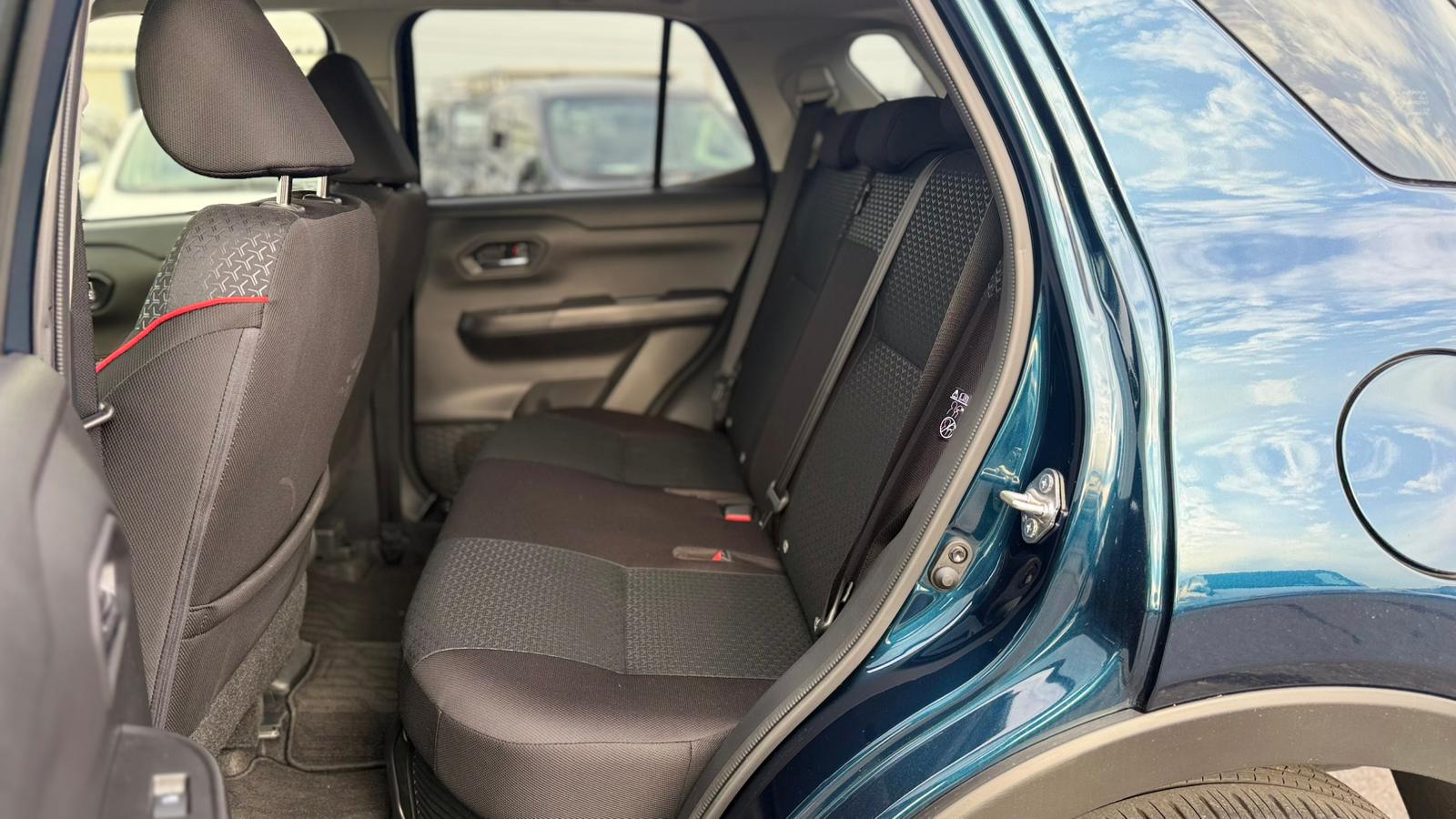 Toyota Raize interior cabin space compact SUV family friendly design
