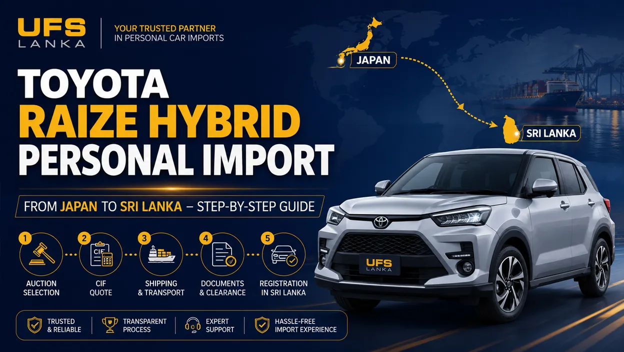 Personal-car-import-guide-Toyota-Raize-ufs-lanka