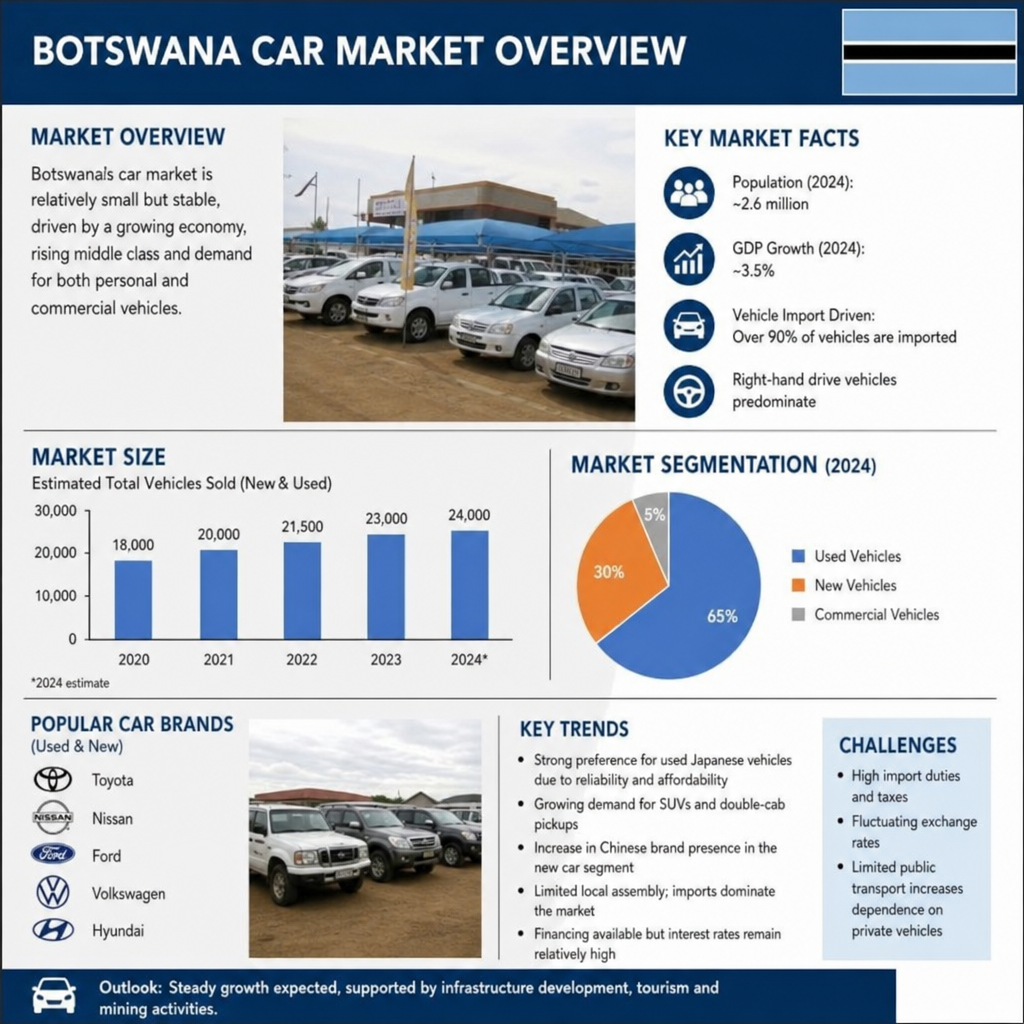 Botswana car market overview
