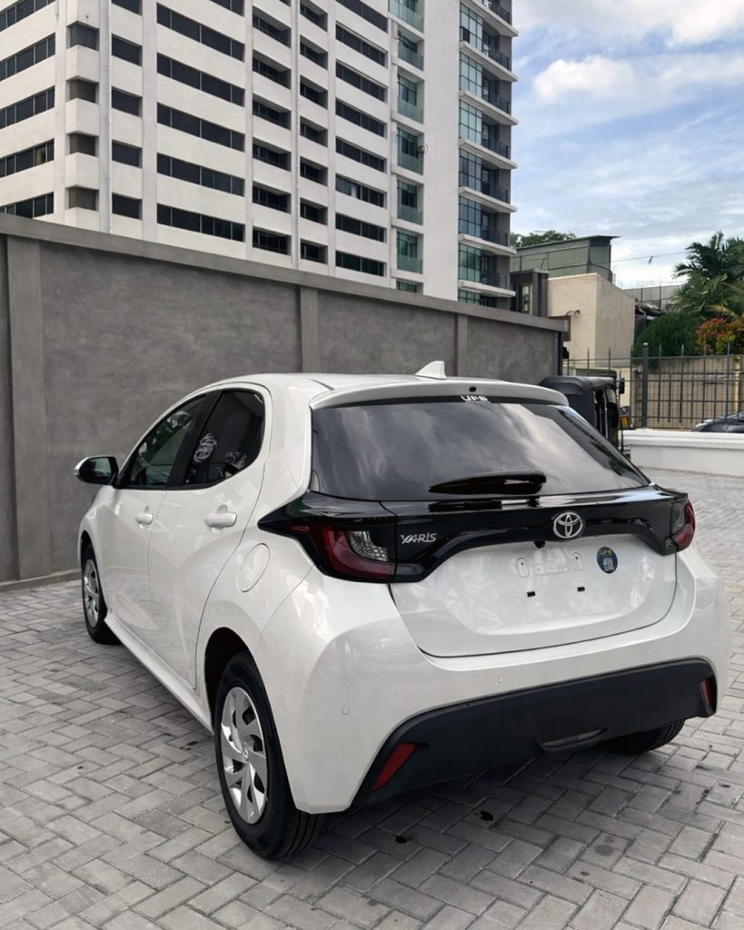 Toyota Yaris Hatchback back view
