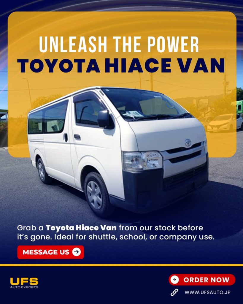 Toyota Hiace for Sale from ufs auto zimbabwe